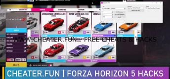 Cheat Menu for Forza Horizon 5 - Unlimited Money/Spins/All Cars