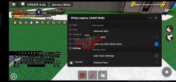 King Legacy Script Mobile/PC Adel Hub - Auto Farm, Auto Haki