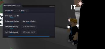 Hide and Seek Extreme GUI - Win Game, Collect All Coins, More