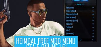 Heimdal Free Mod Menu GTA 5 Online 1.51
