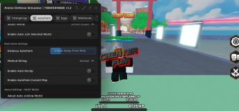 Anime Defense Simulator Roblox Script: Auto Farm GUI