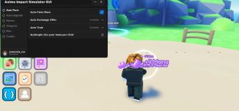 Anime Impact Simulator Script - Auto Farm, Auto Upgrade, Teleport