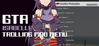 GTA V Isabella - Trolling Mod Menu