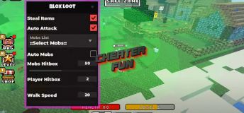 Blox Loot Script - Steal Items, Kill Aura, Auto Mobs