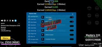 Damon Hub Blox Fruits Hack - Auto Farm Level, Fast Attack