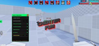 [FPS]Knife Arena Script - AimLock, Inf Jump, Teleport