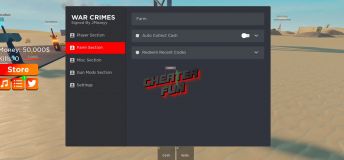 Military War Tycoon Script: Auto Collect Cash, No Reload & More