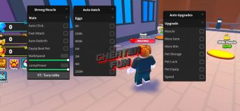Strong Muscle Simulator Script: Fast Attack, Auto Click & More