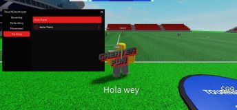 Touch Football Script: Coin Farm, Auto Goal, Auto Defence