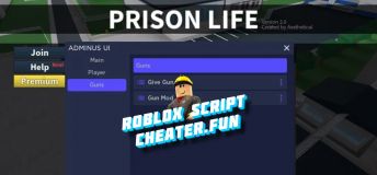 Prison Life Script-Hack Roblox - Gun Mod, Gun Giver