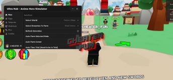 Anime Hero Simulator Script (Ultra Hub) - Auto Farm & More