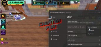 Anime Dungeon Fighters Script | Auto Collect, Kill Aura