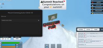 Mt. Everest Climbing Roleplay Script: Auto Climb