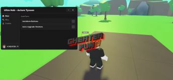 Actors Tycoon Script - Auto Upgrade Workers, AutoFarm Buttons