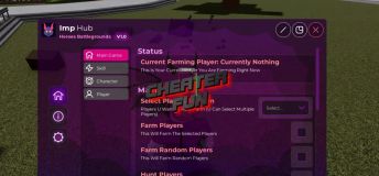 Heroes Battlegrounds Script - Auto Farm, Farm Players, Auto Skills