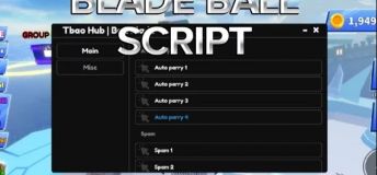 Tbao Hub Blade Ball Script 2025 - Auto parry (Mobile)