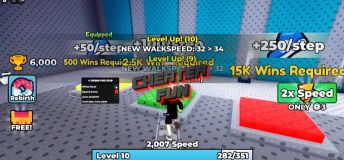 +1 Speed Per Step Script Roblox - Auto Get Wins, Auto Rebirth