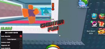 Be a Lucky Block Script – Auto Special, Auto Rebirth, Collect Cash