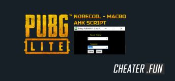 PUBG Lite - Norecoil (Macro) [AHK Script]