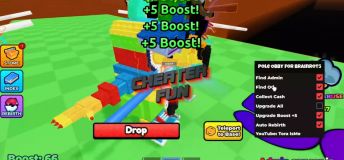Pole Obby for Brainrots Script - Find Admin, Upgrade Boost