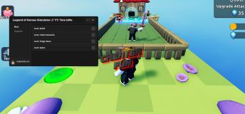 Legend of Heroes Simulator Script: Auto Farm, Auto Upgrade