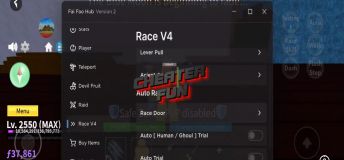 Blox Fruits Hack Mobile Fai Fao Hub - AutoFarm, AutoRace v4