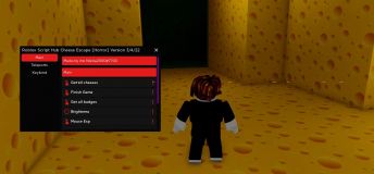 Cheese Escape Script - Finish Game, Get All Cheeses, Mouse ESP