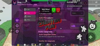 Tower Defense Simulator Roblox Script, Hack - Auto Farm GUI