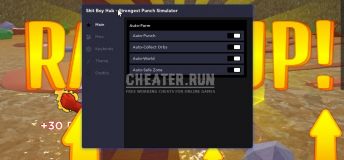 STRONGEST PUNCH SIMULATOR Free Roblox Script - Auto-Punch/Auto Collect Orbs/Auto World