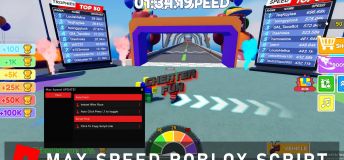 Max Speed Script: AUTO FARM, AUTO CLICKER, INSTANT WIN