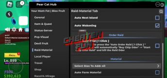 PearCat Hub Blox Fruits Mobile - Autofarm Latest Version