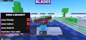 Shred a Brainrot Script - Strength Farm, Auto PickUp, Auto Collect