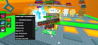 Swing Obby for Brainrots Script – Auto Secret, Auto Collect Cash, Auto Rebirth