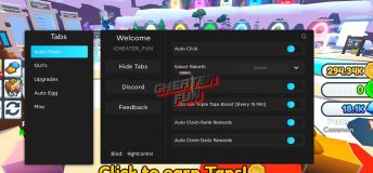 Tapping Simulator Roblox Script: Auto Click, Auto Rebirth & More