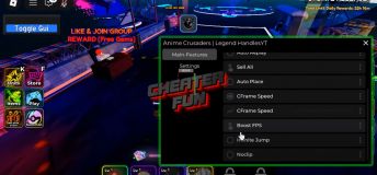 Anime Crusaders Script Roblox - Infinite Gems, Infinite Gold, AutoFarm