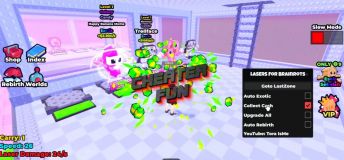 Shoot LASERS For Brainrots Script – Auto Exotic, Auto Rebirth, Auto Farm