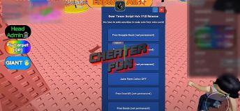 Gear Tower Script - Auto Farm Coins, Void Immunity, Teleport