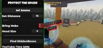 Protect The House From Monsters Script - Inf Ammo, Bring Mod