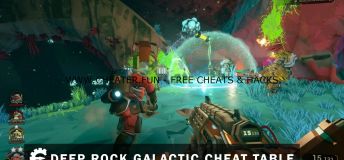 Deep Rock Galactic Cheat Table - Update 2023