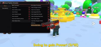 Sword Fighters Simulator Roblox Script: Auto Power, Auto Farm