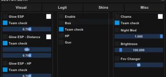 SECTOR CS:GO CHEAT | Aimbot, ESP, Chams, TriggerBot, SkinChanger