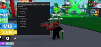 Ninja Legends Roblox Script: Auto Sell, Auto Farm & More