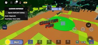Garden Defense Script - Inf Coins, Auto Upgrade