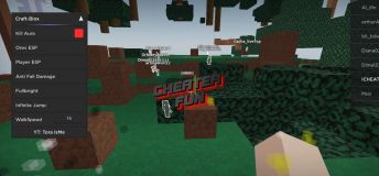 Craft-Blox Roblox Script: Kill Aura, Anti Fall Damage & More