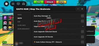 Stop The Brainrots Script – Auto Upgrade, Auto Buy, Auto Collect Money
