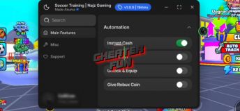 Soccer Training Script – Instant Cash, Auto Train, Unlock & Equip
