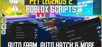Pet Legends 2 Script: Auto Farm, Auto Hatch, Teleport