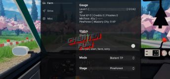 Backseat Rally Script - Auto Farm, Stage Teleport, Auto Retry