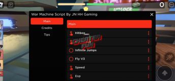 War Machines Script - Auto Farm, Kill Aura, Auto Spin