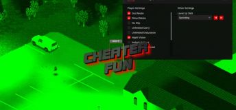 Project Zomboid Cheat PC Valkur: God Mode, NoClip, Ghost Mode